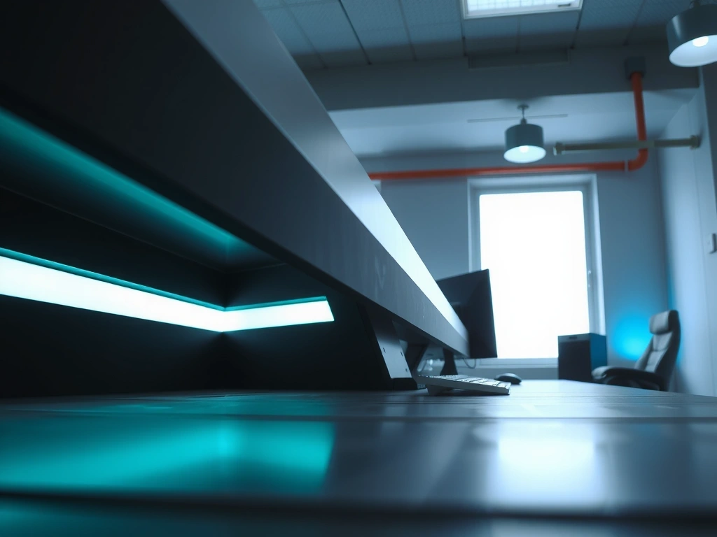 Architectural desk structure